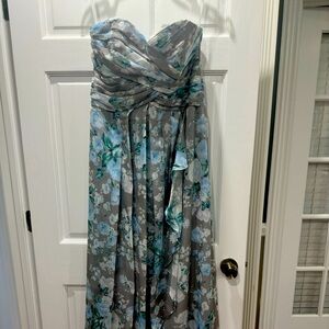 Long dress bought for island wedding